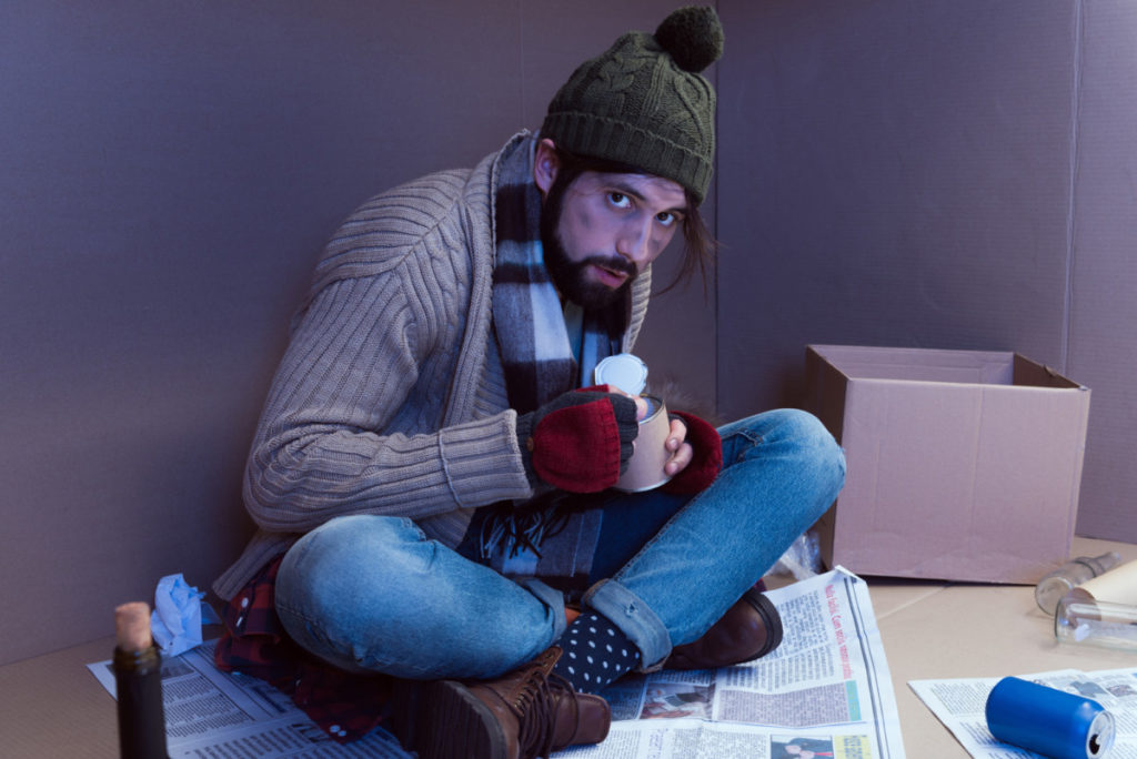 homeless man - how long does canned food last
