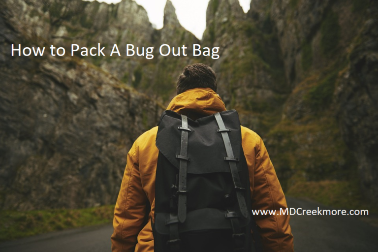 packing a bug out bag