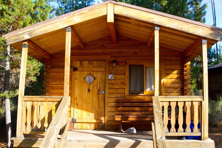 Can You Paint a Log Cabin?