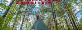 How to Build an Emergency Shelter in The Woods